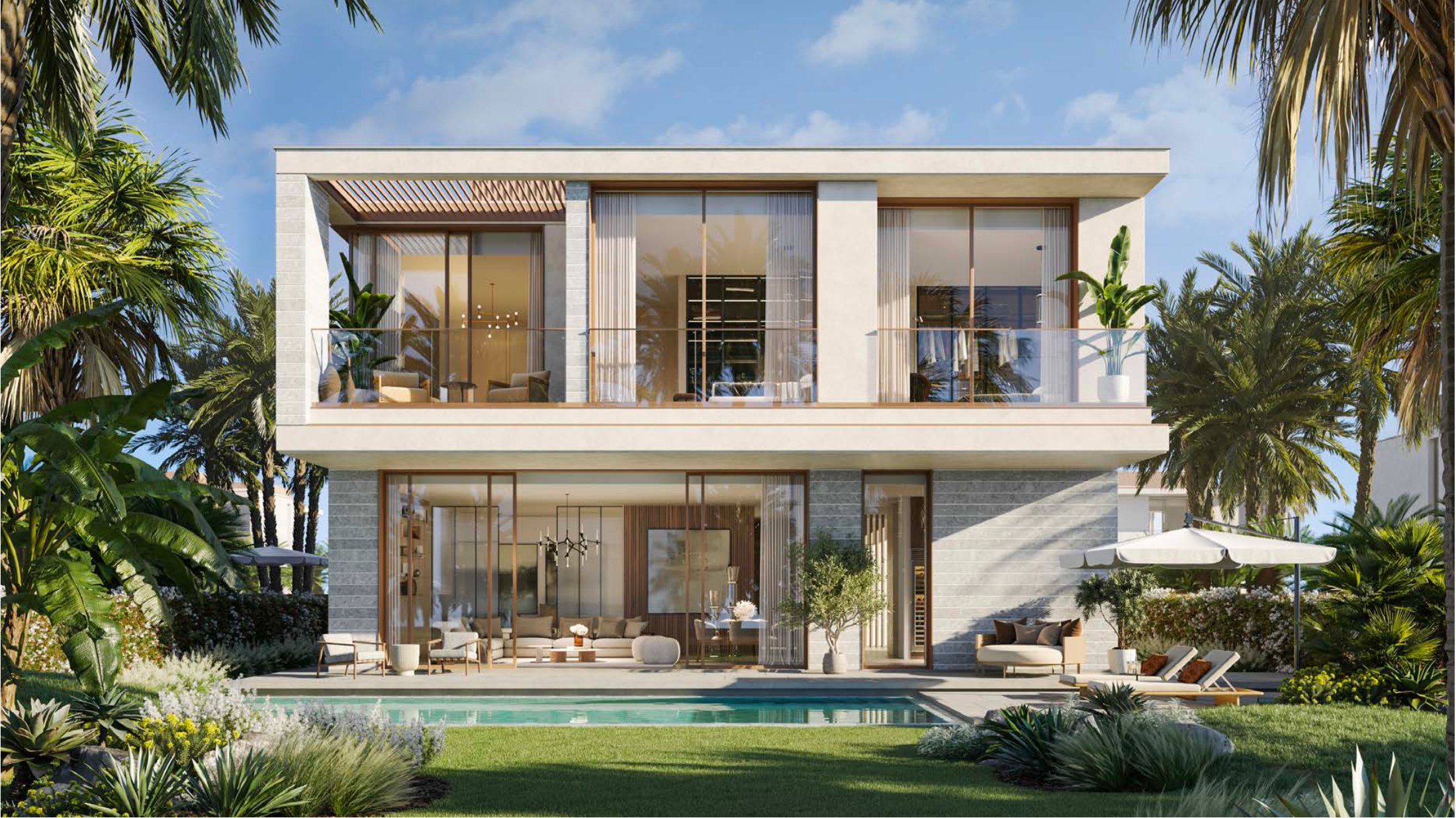 Dubai Islands Bay Villas — Garden Villa 4BR